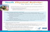 Youth Physical Activity · 1 Youth Physical Activity: The Role of Families Being physically active is one of the most important steps to being healthy. Families play an important