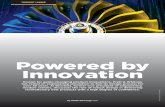 Powered by Innovation - Ansys · 2017-04-05 · Powered by Innovation. ... air-cooled Wasp engine to its award-winning ... tional engine design — Pratt & Whitney engineers introduced