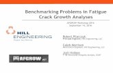 Benchmarking Problems in Fatigue Crack Growth … · Benchmarking Problems in Fatigue Crack Growth Analyses Robert Pilarczyk Principal Engineer, ... FRANC3D –H-element based Finite