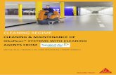 CLEANING REGIME - Sika Australia€¦ · 6 How to read a cleaning regime from ... This method statement describes the step by step procedure for ... furniture, filing cabinets etc.