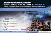 ADVANCED ENGINEERING - easyfairs.com · A track record of innovation and discovery from the ... Jaguar Land Rover ... Royal Academy of Engineering