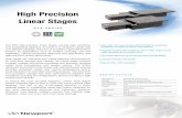 High Precision Linear Stages - newport.com · GTS stages are machined from stress-relieved 7075 aluminum ... migration, which can occur with ... A certificate of calibration along