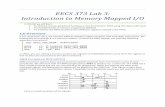 EECS 373 Lab 3: Introduction to Memory Mapped I/O 373 Lab 3v5.… · EECS 373 Lab 3: Introduction to Memory Mapped I/O ... For the APB, PSEL can be used to break up the custom peripheral