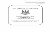 UNIVERSITY OF MUMBAI Nautical Science.pdf · UNIVERSITY OF MUMBAI Syllabus for the F.Y.B.Sc. ... English & Communication Skills 3 1 45 15 ... Navigation –I 3 1 45 15 Voyage Planning