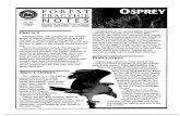  · The exact number of osprey currently nesting in Oregon is unknown, The Department of Forestry's most recent resource inventory database contains