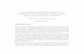 Price Stability and Debt Stability: A Wicksell-Lerner ...jwmason.org/wp-content/uploads/2015/05/APE-version1.pdf · Price Stability and Debt Stability: A Wicksell-Lerner-Tinbergen