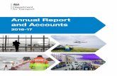 Annual Report and Accounts - … · (DfT) plays a pivotal role in promoting the growth of the UK economy by planning and delivering excellent transport infrastructure;