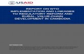 REPORT ON WTO IMPLEMENTATION AND LINKAGES TO REGULATORY …pdf.usaid.gov/pdf_docs/PNADN543.pdfimplementation and linkages to regulatory reform and rural, value-chain development in