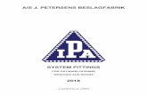 IPA System Fittings marts 2017 - Velkommen til A/S J ... SYSTEM... · FITTING INSTRUCTIONS J. Petersens Beslagfabrik A/S - IPA - represents more than 140 years of experience and exper-tise