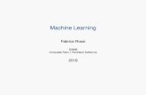 Machine Learning - apiacoa.orgapiacoa.org/publications/teaching/machine-learning/machine... · Machine Learning Fabrice Rossi ... I chess program ... Machine programming I climbing