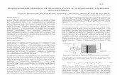 Experimental Studies of Viscous Loss in a Hydraulic ...vandeven/ConfPaper-IFPE2014-FlywheelAccum.pdf · Experimental Studies of Viscous Loss in a Hydraulic Flywheel Accumulator .