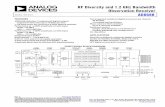RF Diversity and 1.2 GHz Bandwidth Observation … · RF Diversity and 1.2 GHz Bandwidth Observation Receiver Data Sheet AD6688 Rev. 0 Document Feedback Information furnished by Analog