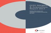 P Mergers & Acquisitions Report 2017 - CCPC · P Mergers & Acquisitions Report 2017 ... Mergers in financial and insurance services remained strong. ... P’s analysis of the proposed
