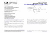 Ultrafast SiGe Voltage Comparators Data Sheet ADCMP580 ... · Ultrafast SiGe Voltage Comparators Data Sheet ADCMP580/ADCMP581/ADCMP582 Rev. B Document Feedback Information furnished