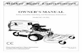 OWNER’S MANUAL - propartsdirect.net · OWNER’S MANUAL Safety, Assembly, ... This manual covers Model MC with the Kohler Command CH20 ... (@ 3600 RPM) 20.0 Max. RPM (No Load) 3750