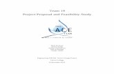 Team 19 Project Proposal and Feasibility Study · Team 19 . Project Proposal and Feasibility Study . Mark De Haan . ... data, the team was able to ... Process Flow Diagram for Chlorine