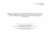 Rapid Radiochemical Method for Curium- 244 in Water ... · Rapid Radiochemical Method for Curium-244 in Water Samples for Environmental Remediation Following Radiological Incidents