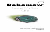 DOC5202C RM200 Manual 2010 - …robomowspareparts.com/wp-content/uploads/2017/09/2010-rm200_m… · 14 1.4 Robomow Preparation and Settings ... Remove the battery fuse before working