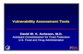 Vulnerability Assessment Tools - IFT.org · Vulnerability Assessment Tools • Operational Risk Management (ORM) ... 2. How do you maintain security in your establishment? 3.