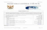MEDICINES CONTROL COUNCIL - mccza.com€¦ · Registration of Medicines Amendments . 2.08_Amendments_Jul12_v6_showing_changes August 2012 . Page 1 of 43. MEDICINES CONTROL COUNCIL