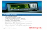Phasec 2200 - bergeng.com · Phasec 2200 Advanced Eddy Current Instrument Lighten Your Load H • Class Leading Package Small, light (less than 3kg), tough poly-carbonate enclosure,