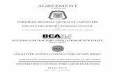 NORTHEAST REGIONAL COUNCIL OF CARPENTERS · agreement by and between northeast regional council of carpenters and eastern millwright regional council of the united brotherhood of