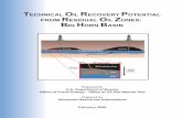 TECHNICAL OIL RECOVERY POTENTIAL FROM RESIDUAL … · TECHNICAL OIL RECOVERY POTENTIAL FROM RESIDUAL OIL ZONES: ... “Technical Oil Recovery Potential from Residual Oil Zones: ...