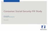 Consumer Social Security PR Study - … · Report Notes • “Current Retirees” includes both Recent and 10+ years Retirees • “Older adults”, “adults”, “retirees”
