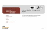 SAP University Alliances Version 2.20 Human … · SAP ERP Roles HR AdministratorHR Administrator Personnel Development ManagerPersonnel Development Manager Head of DepartmentHead