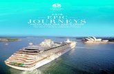 2018 EPIC JOURNEYS - Crystal Cruises · 2018 . EPIC. JOURNEYS. ... remotely beautiful southern coast to the sophistication ... Bora Bora and Tahiti. The splendid Cook Islands, ...