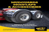 MUDGUARDS MUDFLAPS & ACCESSORIES - Truck … · Itra ogr oduct. Pot ography . Av e. MUDGUARDS MUDFLAPS & ACCESSORIES MUDGUARDS/MUDFLAPS & ACCESSORIES PARTS GUIDE