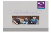 Early intervention: a guide for frontline police officers ... · Early intervention: a guide for frontline police officers and PSOs A Home Office rime Prevention Panel project STEPHANIE