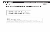 DIAPHRAGM PUMP SET - Anest Iwata · Instruction Use and Maintenance Manual DIAPHRAGM PUMP SET GB DPS 90 F Series DPS 90 FN Series This ANEST-IWATA diaphragm paint pump complies to