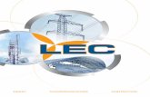 TELECOMMUNICATIONS CONSTRUCTION line insulators, power line fittings, conductors and OPGW wires Secondary cables Substation insulators, busbars and earthing circuits Poured and precast