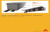 GUIDE Carbodur® calculation software - Sika Australia · The calculation procedures employed in this program are based on the fib Bulletin No. 14: "Design and use of Externally ...