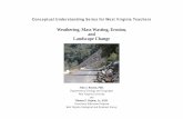 Weathering, Mass Wasting, Erosion, and Landscape Change€¦ · Weathering, Mass Wasting, Erosion, and ... mass wasting, erosion, and landscape change: ... referencing any mistakes