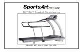 T620 Treadmill Electronics Repair Manual - SportsArtsportsartamerica.com/SAF/support/technicalsupport/repair_manuals… · T620/T625 Treadmill Repair Manual . SPORTS ART INDUSTRIAL
