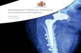 Rehabilitation Pathways Following Hip and Knee Arthroplasty · Rehabilitation Following Hip and Knee Arthroplasty i Rehabilitation Pathways Following Hip and Knee Arthroplasty Final