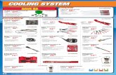 COOLING SYSTEM - AutoZone€¦ · COOLING SYSTEM Locking Hose Pinch-Off Pliers ... 2 Piece Hose Clamp Pliers SKU 972767 2499 25198 • Services Most Ring-Type or Flat-Band Hose Clamps