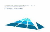 SUSTECH ENGINEERING PTY LTD · Pipeline Design Engineering and Analysis to AS 2885, EN 13480, ISO 14692; Piping Engineering and Analysis to AS 4041, ASME B31.1, B31.3; Plant Design