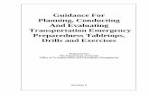 Guidance For Planning, Conducting And Evaluating ... Library/library/DOE/emergency... · Guidance For Planning, Conducting And Evaluating Transportation Emergency Preparedness Tabletops,