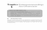 Topic T XEntrepreneurship: 1 An Overvie€¦ · TOPIC 1 ENTREPRENEURSHIP: AN OVERVIEW W 3 Figure 1.2: Segregated economy during British colonial in Malaya However, the …