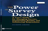 THE OFSurvey Design - Open Knowledge Repository · Conducting the Interview 178 ... 6.9 Inconsistent Answers 3 208 6.10 Questions on Export 210 ... 4.6 Weight Adjustments Components