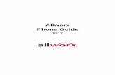 Allworx Phone Guide - Telco Enterprises · Phone Guide – 9212 Congratulations! You’re the proud new owner of an Allworx® 9212 VoIP phone. This phone guide will make it easy for
