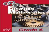 Engaging Mathematics: TEKS-Based Activities Grade … · TEKS-Based Activities Grade 6 ISBN: ... Mean, Activity 1 ..... 300 Mean, ... Rectangular sheet of paper Colored pencils