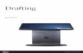 Drafting - Ideumideum.com/spec-sheets/Ideum-Specs-Drafting.pdf · FFCTIV JU 24, 2018 SUJCT TO CHANG 3 The Drafting Table’s beautiful design is also incredibly tough. Its sleek lines
