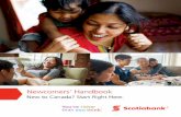 Newcomers’ Handbook - Scotiabank€¦ · 2 1 New to Canada? If you are a newcomer to Canada – or if you are considering Canada as your new home – this handbook has been designed
