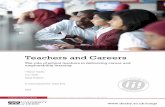 Teachers and Careers - Central Bedfordshire · The role of school teachers in delivering career and ... that young people often turn to their teachers for advice and that the curriculum