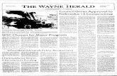 Inewspapers.cityofwayne.org/Wayne Herald (1888-Present)/1971-1980... · fer, Wayne, Volvo; Bob Bergt, Wayne, Chev: Waltl!'f' Fleer. Jr., Hoskins, Ford pkp: Donald Bl!'r mel, Randolph,