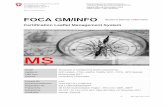 Certification Leaflet Management System - admin.ch · Appendix OMM-OR to FOCA GM/INFO «CL Management System» – Template: ... CC Cabin Crew Abbreviation ... CV Curriculum Vitae